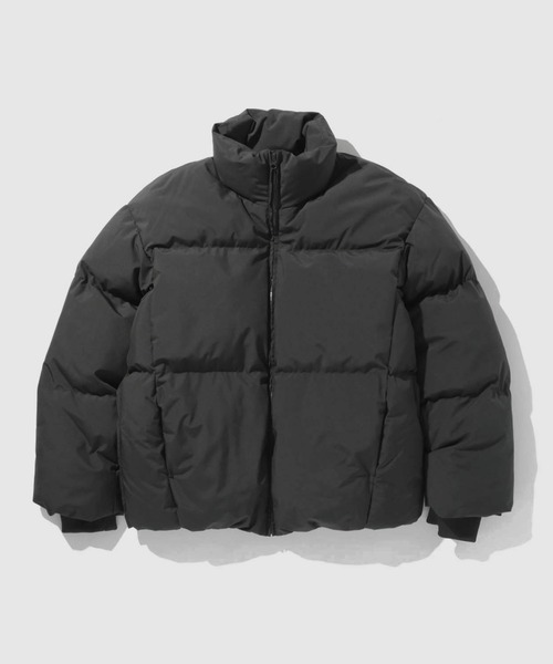 NAVY（ネイビー）の「NAVY All-Weather 100D Insulated Blouson/オールウェザー100D中綿ボリュームブルゾン【撥水 防風 耐水圧10000mm】ユニセックス（ブルゾン・メンズ・チャコールグレー/ベージュ/ブラック・L/M/XXL/XL）」の19枚目の写真