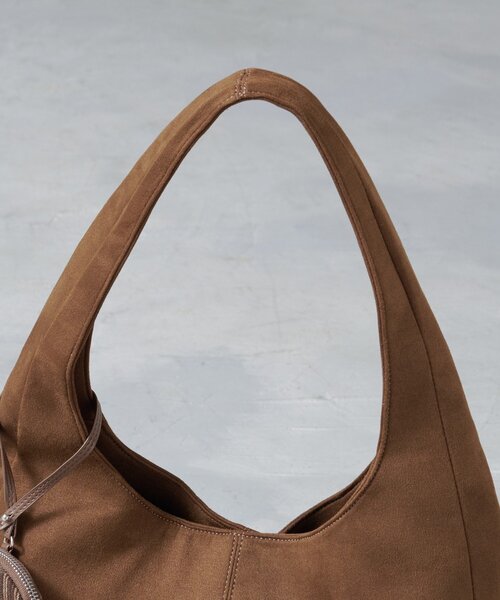 Kastane（カスタネ）の「ビジューポーチ付きミドルBAG（トートバッグ・レディース・ブラウン/カーキ/ブラック・FREE）」の12枚目の写真