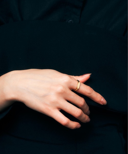 Jewel closet by L&Co.(ジュエルクローゼットバイエルアンドコー)の「K18 リング(リング・レディース・イエローゴールド・13号/11号/15号)」の5枚目の写真