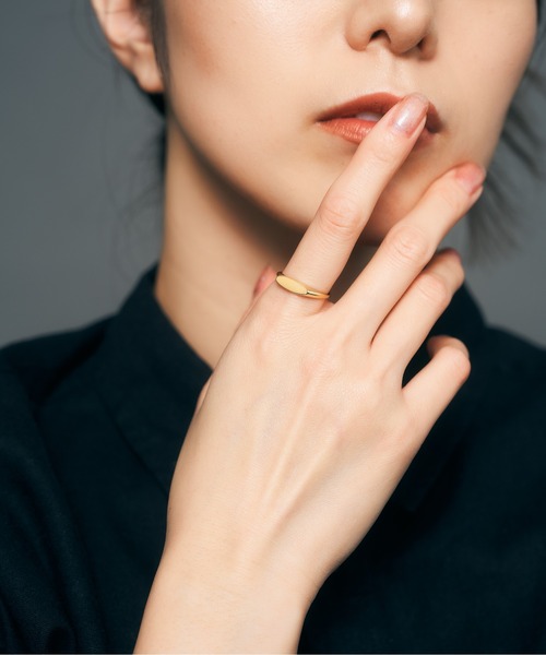 Jewel closet by L&Co.(ジュエルクローゼットバイエルアンドコー)の「K18 リング(リング・レディース・イエローゴールド・13号/11号/15号)」の7枚目の写真