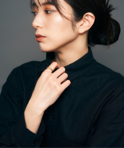 Jewel closet by L&Co.(ジュエルクローゼットバイエルアンドコー)の「K18 リング(リング・レディース・イエローゴールド・13号/11号/15号)」の8枚目の写真