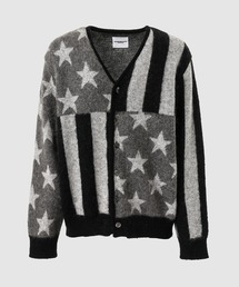 TAKAHIROMIYASHITATheSoloIst. | american flag mohair cardigan.(カーディガン/ボレロ)
