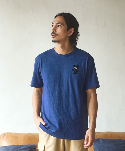 DOUBLE_B(ダブルビー)の「ワンポイント半袖Tシャツ(大人用)(Tシャツ/カットソー・レディース・ネイビー・L(175-185cm)/M(165-175cm)/S(155-165cm))」の5枚目の写真