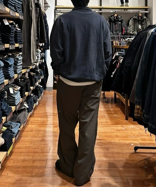 BACK NUMBER(バックナンバー)の「BACK NUMBER(バックナンバー)【メンズ】スウェットポロ襟トレーナー(スウェット・メンズ・ブラウン/ネイビー・L/XL/M)」の12枚目の写真
