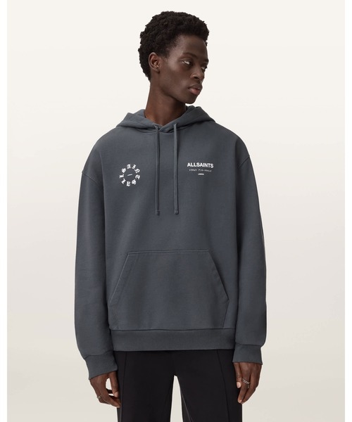 ALLSAINTS(オールセインツ)の「KINDRED OTH HOODY(パーカー・メンズ・ブラック・XS/S/M/L/XL)」の1枚目の写真