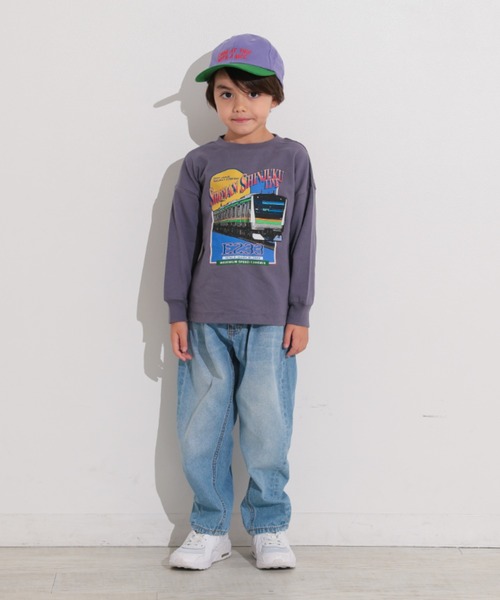 Ocean&Ground（オーシャン&グラウンド）の「ﾘﾗｯｸｽﾌｨｯﾄﾃｰﾊﾟｰﾄﾞﾃﾞﾆﾑﾊﾟﾝﾂ（その他パンツ・キッズ・ケミカルウォッシュ/ダークインディゴブルー/ブラック・80/140/130/120/110/100/90）」の21枚目の写真