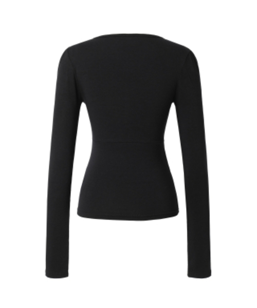 KHAKIPOINT(カーキポイント)の「Puff Long Sleeve (black)(Tシャツ/カットソー・レディース・その他・FREE)」の2枚目の写真