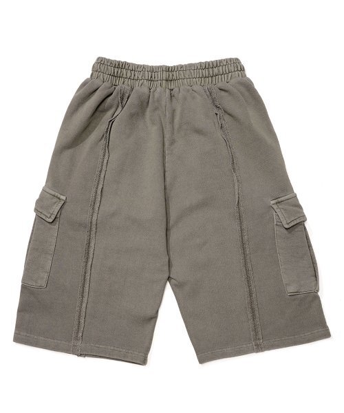 GAKKAI UNIONS(ガッカイユニオンズ)の「ロマンティック90ピグメントバミューダカーゴパンツカーキ(その他パンツ・レディース・その他・LARGE/SMALL/MEDIUM)」の3枚目の写真
