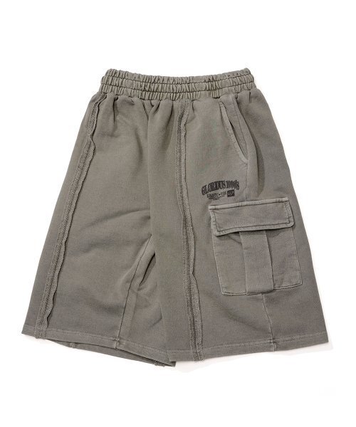 GAKKAI UNIONS(ガッカイユニオンズ)の「ロマンティック90ピグメントバミューダカーゴパンツカーキ(その他パンツ・レディース・その他・LARGE/SMALL/MEDIUM)」の4枚目の写真