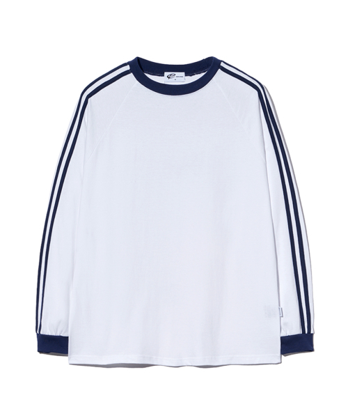 ESCAPEFROM（エスケープフロム）の「エッセンシャルトラックロングスリーブホワイト（Tシャツ/カットソー・レディース・その他・MEDIUM/LARGE）」の2枚目の写真