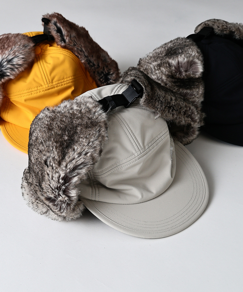 THE NORTH FACE（ザノースフェイス）の「THE NORTH FACE / ノースフェイス バッドランドキャップ NN42543（キャップ・メンズ・アイボリー/ブラック/イエロー・LARGE）」の2枚目の写真