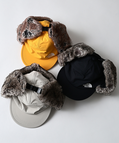 THE NORTH FACE（ザノースフェイス）の「THE NORTH FACE / ノースフェイス バッドランドキャップ NN42543（キャップ・メンズ・アイボリー/ブラック/イエロー・LARGE）」の4枚目の写真