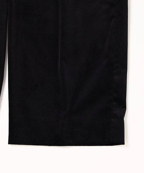 EDIFICE（エディフィス）の「E.PONTOGLIO VELVET バギー パンツ（その他パンツ・メンズ・グリーン/キャメル/サックスブルー/ブラック・LARGE/MEDIUM）」の9枚目の写真