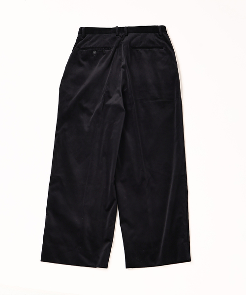 EDIFICE（エディフィス）の「E.PONTOGLIO VELVET バギー パンツ（その他パンツ・メンズ・グリーン/キャメル/サックスブルー/ブラック・LARGE/MEDIUM）」の13枚目の写真