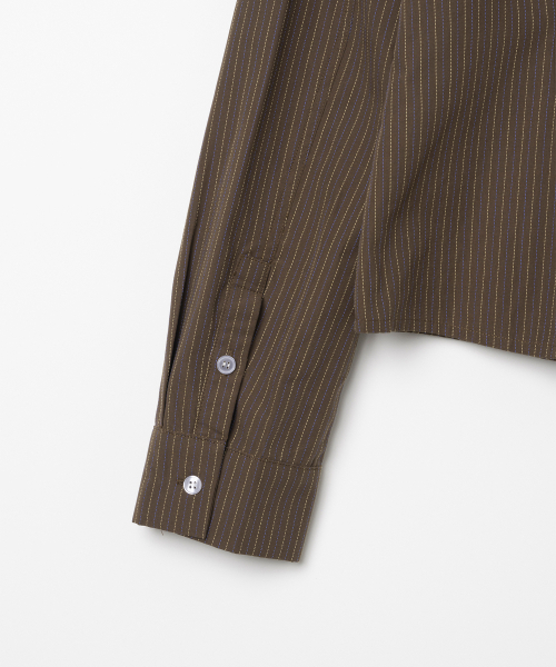 MILLO WOMEN（ミロウーマン）の「ダブルプラケットシャツ[ブラウン]（シャツ/ブラウス・レディース・その他・SMALL/MEDIUM）」の6枚目の写真