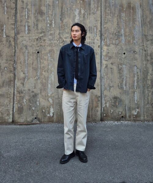 MUSINSA STANDARD（ムシンサスタンダード）の「リラックスドウォッシュドポプリンシャツ[ホワイト]（シャツ/ブラウス・メンズ・その他・SMALL/MEDIUM/LARGE/X-LARGE/XX-LARGE）」の11枚目の写真