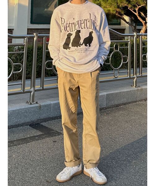 Retriever Club（レトリーバークラブ）の「SILHOUETTE RETRIEVER CREWNECK [MELANGE GRAY]（スウェット・レディース・その他・SMALL/MEDIUM/LARGE/X-LARGE）」の13枚目の写真