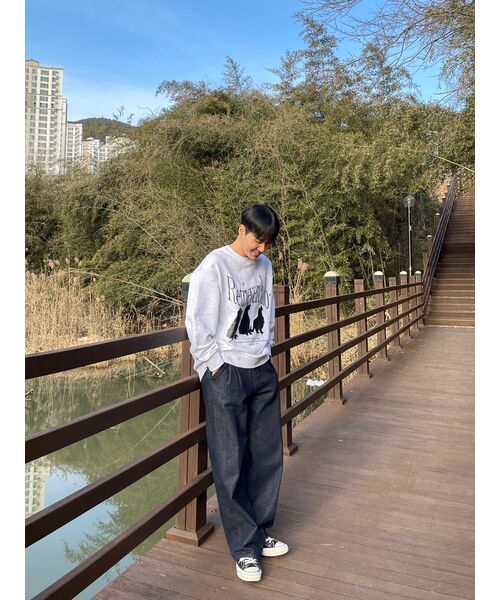 Retriever Club（レトリーバークラブ）の「SILHOUETTE RETRIEVER CREWNECK [MELANGE GRAY]（スウェット・レディース・その他・SMALL/MEDIUM/LARGE/X-LARGE）」の10枚目の写真