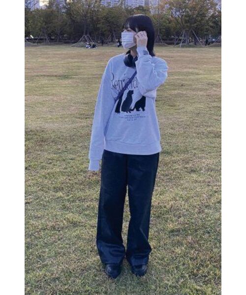 Retriever Club（レトリーバークラブ）の「SILHOUETTE RETRIEVER CREWNECK [MELANGE GRAY]（スウェット・レディース・その他・SMALL/MEDIUM/LARGE/X-LARGE）」の8枚目の写真