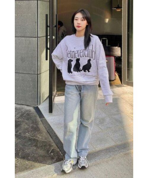 Retriever Club（レトリーバークラブ）の「SILHOUETTE RETRIEVER CREWNECK [MELANGE GRAY]（スウェット・レディース・その他・SMALL/MEDIUM/LARGE/X-LARGE）」の15枚目の写真