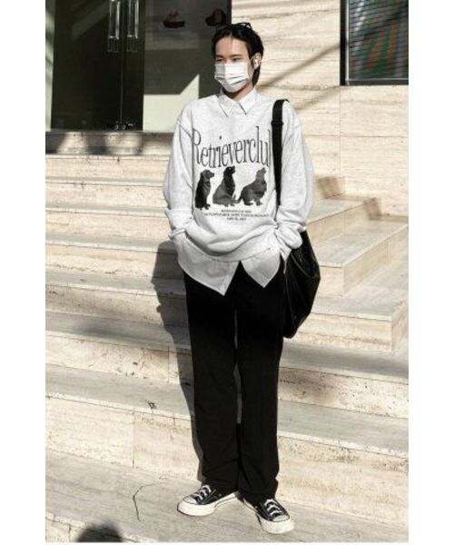 Retriever Club（レトリーバークラブ）の「SILHOUETTE RETRIEVER CREWNECK [MELANGE GRAY]（スウェット・レディース・その他・SMALL/MEDIUM/LARGE/X-LARGE）」の14枚目の写真