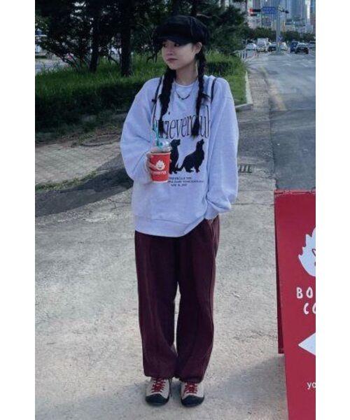 Retriever Club（レトリーバークラブ）の「SILHOUETTE RETRIEVER CREWNECK [MELANGE GRAY]（スウェット・レディース・その他・SMALL/MEDIUM/LARGE/X-LARGE）」の20枚目の写真