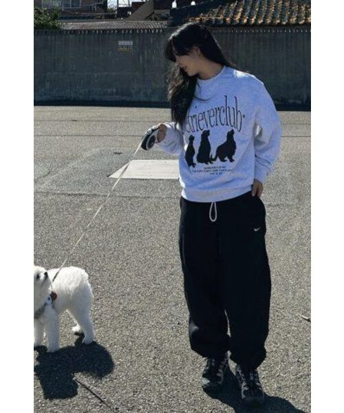 Retriever Club（レトリーバークラブ）の「SILHOUETTE RETRIEVER CREWNECK [MELANGE GRAY]（スウェット・レディース・その他・SMALL/MEDIUM/LARGE/X-LARGE）」の22枚目の写真