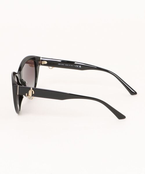 JIMMY CHOO(ジミーチュウ)の「【JIMMY CHOO/ジミーチュウ】キャットアイ サングラス JC5007F 50008G(サングラス・レディース・ブラック・FREE)」の2枚目の写真