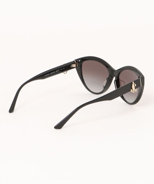 JIMMY CHOO(ジミーチュウ)の「【JIMMY CHOO/ジミーチュウ】キャットアイ サングラス JC5007F 50008G(サングラス・レディース・ブラック・FREE)」の3枚目の写真