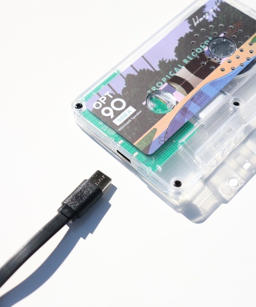 Opt!(オプト)の「〈Opt!/オプト〉Cassette Speaker/カセットスピーカー HIROSHI NAGAI コラボ(スピーカー・レディース・パープル/ブルー・ONE SIZE)」の14枚目の写真