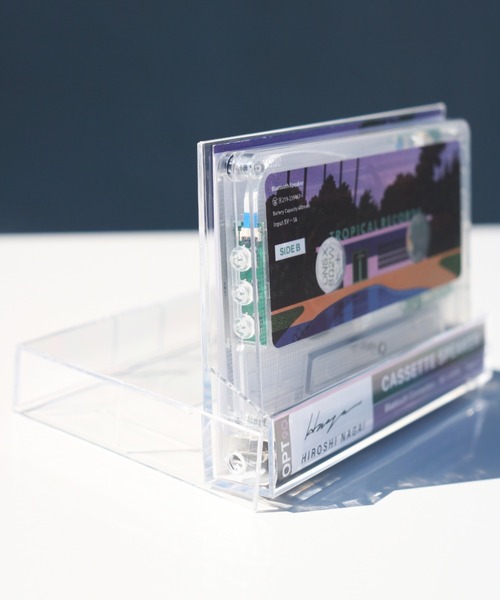 Opt!(オプト)の「〈Opt!/オプト〉Cassette Speaker/カセットスピーカー HIROSHI NAGAI コラボ(スピーカー・レディース・パープル/ブルー・ONE SIZE)」の15枚目の写真