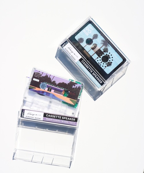 Opt!(オプト)の「〈Opt!/オプト〉Cassette Speaker/カセットスピーカー HIROSHI NAGAI コラボ(スピーカー・レディース・パープル/ブルー・ONE SIZE)」の6枚目の写真
