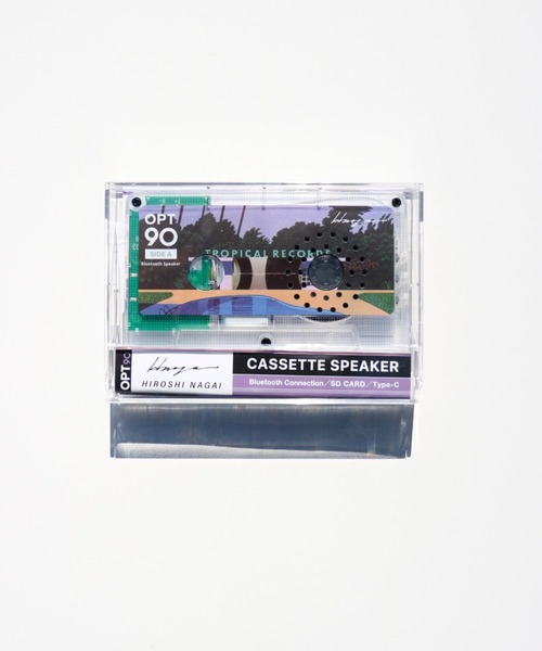 Opt!(オプト)の「〈Opt!/オプト〉Cassette Speaker/カセットスピーカー HIROSHI NAGAI コラボ(スピーカー・レディース・パープル/ブルー・ONE SIZE)」の16枚目の写真