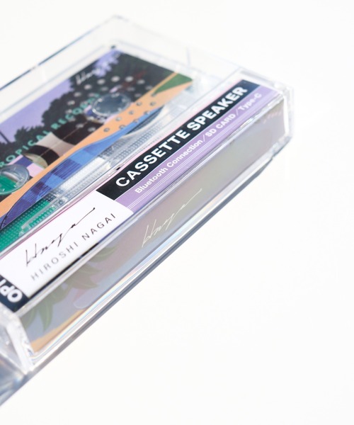 Opt!(オプト)の「〈Opt!/オプト〉Cassette Speaker/カセットスピーカー HIROSHI NAGAI コラボ(スピーカー・レディース・パープル/ブルー・ONE SIZE)」の17枚目の写真
