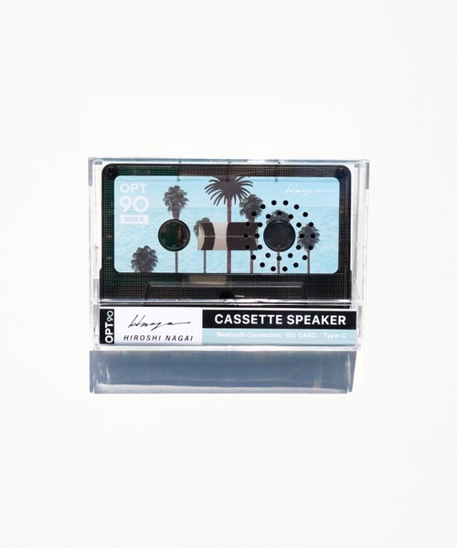Opt!(オプト)の「〈Opt!/オプト〉Cassette Speaker/カセットスピーカー HIROSHI NAGAI コラボ(スピーカー・レディース・パープル/ブルー・ONE SIZE)」の10枚目の写真