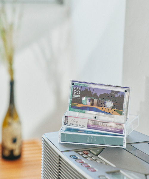 Opt!(オプト)の「〈Opt!/オプト〉Cassette Speaker/カセットスピーカー HIROSHI NAGAI コラボ(スピーカー・レディース・パープル/ブルー・ONE SIZE)」の4枚目の写真