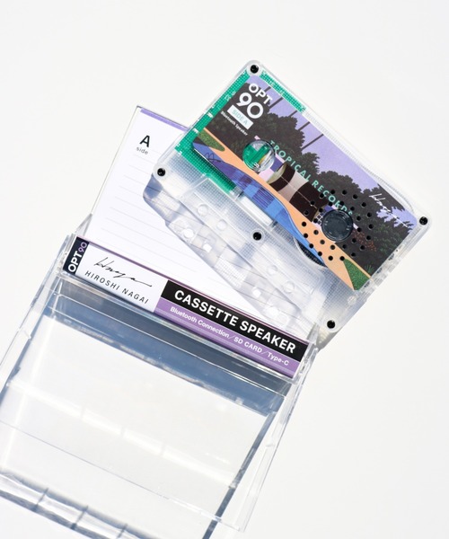 Opt!(オプト)の「〈Opt!/オプト〉Cassette Speaker/カセットスピーカー HIROSHI NAGAI コラボ(スピーカー・レディース・パープル/ブルー・ONE SIZE)」の13枚目の写真