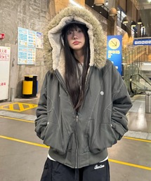 ブルゾン（グレー/灰色系・フードあり）ファッション通販 - ZOZOTOWN