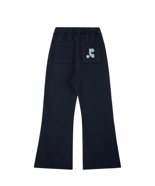 Rest&Recreation（レストアンドレクリエーション）の「FLARE SWEAT PANTS - NAVY（スウェットパンツ・レディース・その他・LARGE/SMALL）」の3枚目の写真