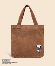 BROOKS BROTHERS | Brooks Brothers × PEANUTS　コーデュロイ　スヌーピーエンブロイダリー　トートバッグ(トートバッグ)