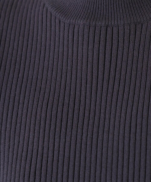 NATURAL BEAUTY BASIC（ナチュラルビューティーベーシック）の「◇ハートボタンカフスニット（ニット/セーター・レディース・ベージュ/ラベンダー/チャコールグレー/オフホワイト・FREE）」の12枚目の写真