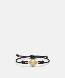 VERSACE（ヴェルサーチ）の「メドゥーサ '95 クリスタル レザー ブレスレット（ブレスレット）」