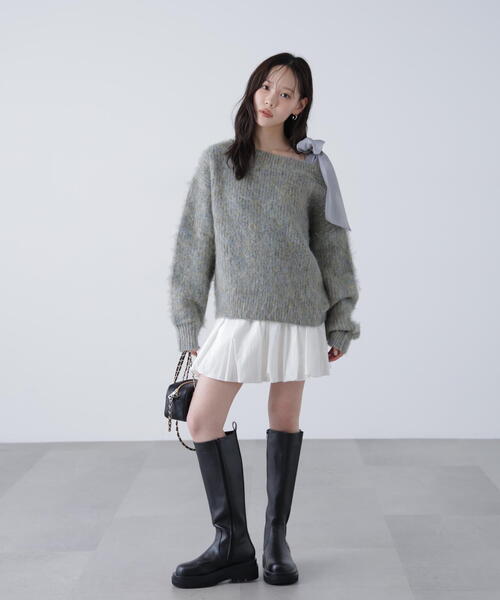 FREE'S MART(フリーズマート)の「インナーパンツ付きナチュラルコットンバルーンミニスカート(スカート・レディース・ホワイト/ブラウン系その他・MEDIUM/SMALL)」の20枚目の写真