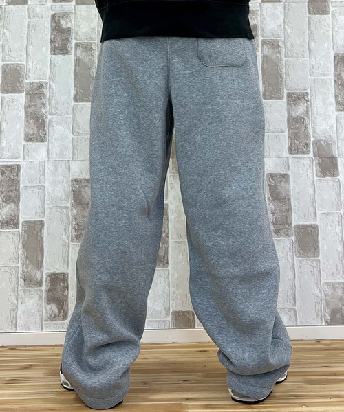TopIsm(トップイズム)の「ヘビーウェイト裏起毛無地 ワイドスウェットパンツ(スウェットパンツ・メンズ・ブラック/杢グレー/チャコールグレー/オートミール・M/L/LL)」の21枚目の写真