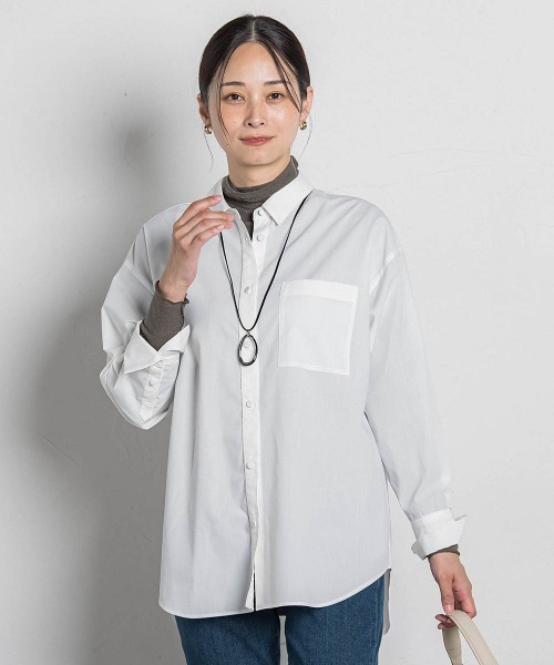 LAUTREAMONT（ロートレアモン）の「シアーラメタートル≪WEB限定カラー/手洗い可能≫（Tシャツ/カットソー・レディース・ブラック/ホワイト/ベージュ系その他/ゴールド系その他・9号）」の12枚目の写真