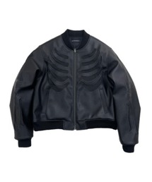 SURGERY（サージェリー）の「【SURGERY】surgery bone cutting varsity jacket / 【サージェリー】サージェリーボーンカッティングバーシティジャケット（スタジャン）」