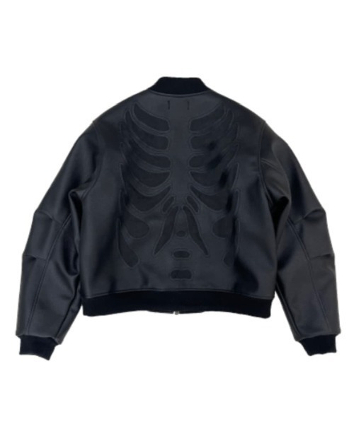 SURGERY（サージェリー）の「【SURGERY】surgery bone cutting varsity jacket / 【サージェリー】サージェリーボーンカッティングバーシティジャケット（スタジャン・メンズ・ブラック・M/L）」の11枚目の写真