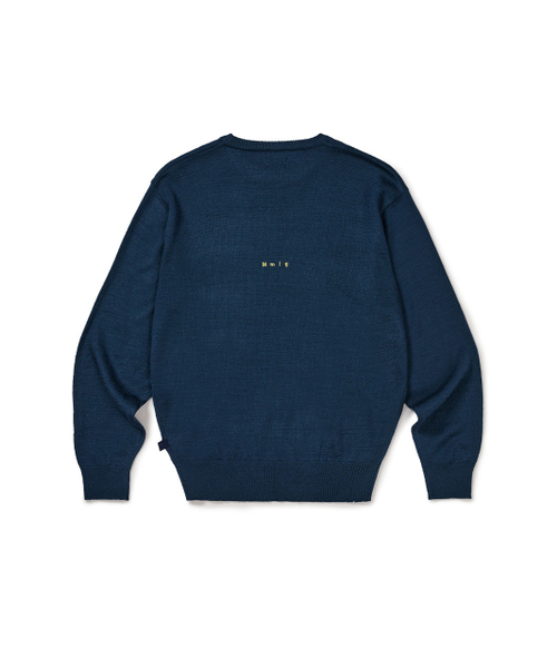 MMLG（エムエムエルジー）の「[Mmlg] MM AUTHENTIC KNIT (BLUE)（ニット/セーター・レディース・その他・LARGE/X-LARGE/SMALL/MEDIUM）」の2枚目の写真