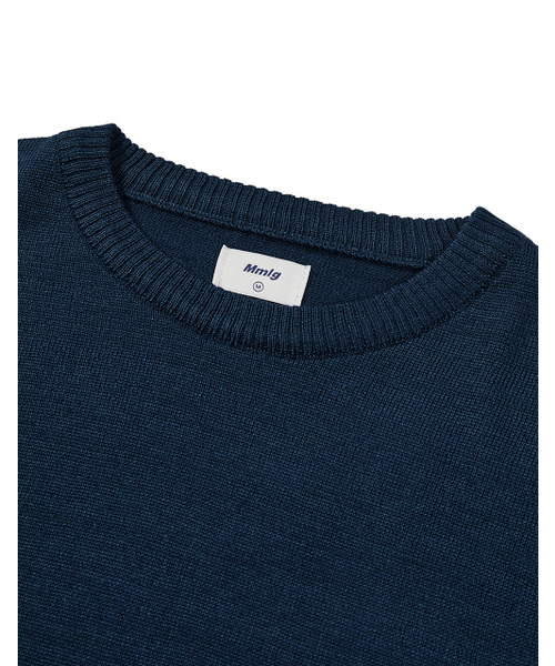 MMLG（エムエムエルジー）の「[Mmlg] MM AUTHENTIC KNIT (BLUE)（ニット/セーター・レディース・その他・LARGE/X-LARGE/SMALL/MEDIUM）」の3枚目の写真