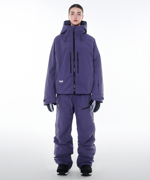 DOLL OUTERWEAR（ドラ アウターウェア）の「2425 ボニータジャケット&パンツ ボードウェアセット パープル 男女共用（セットアップ・レディース・その他・LARGE/X-LARGE/X-SMALL/SMALL/MEDIUM）」の6枚目の写真